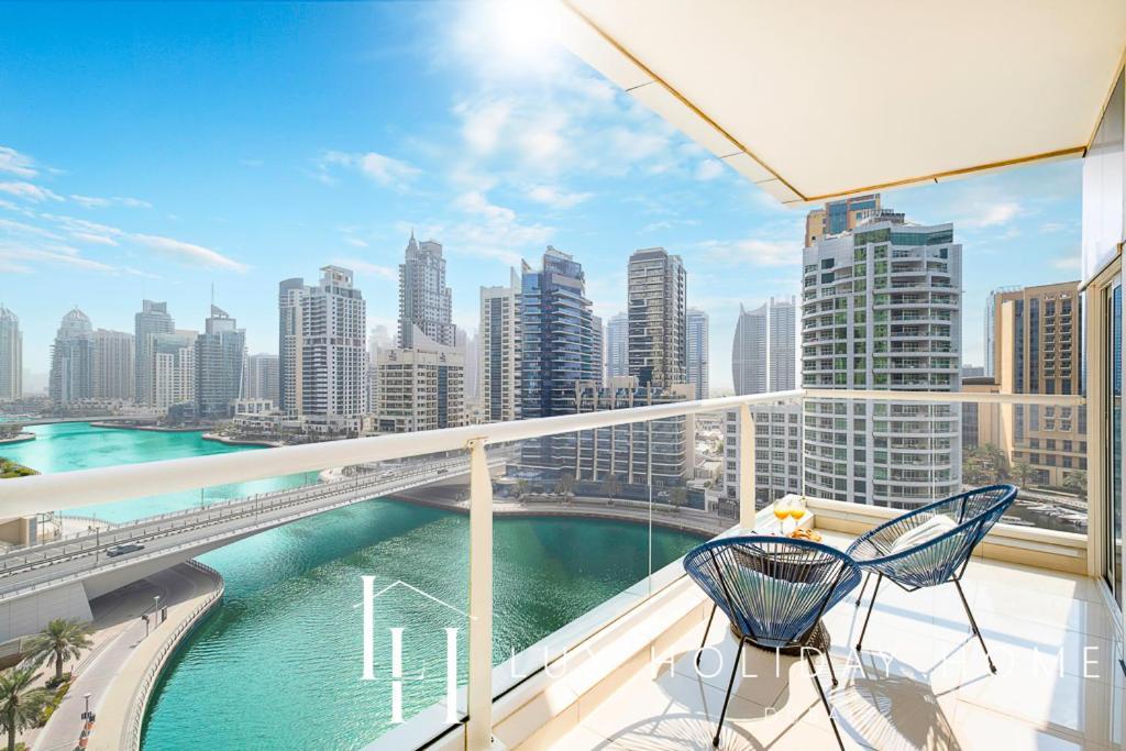 Lux Marina View Prime Location Near Beach Apartamento Dubai Exterior foto