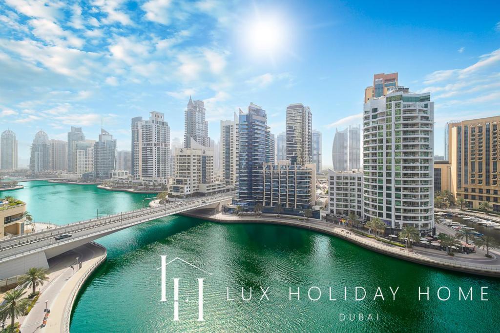 Lux Marina View Prime Location Near Beach Apartamento Dubai Exterior foto