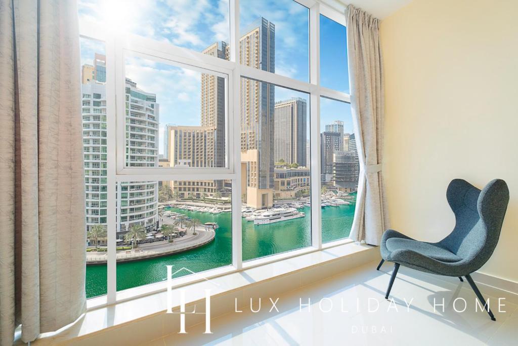 Lux Marina View Prime Location Near Beach Apartamento Dubai Exterior foto