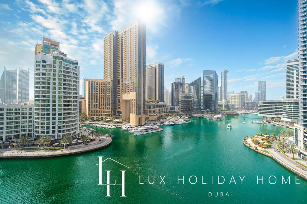 Lux Marina View Prime Location Near Beach Apartamento Dubai Exterior foto